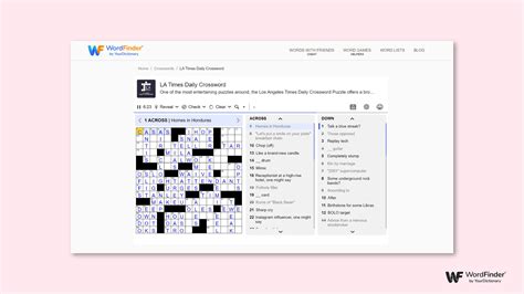 free daily crosswords online dictionary.